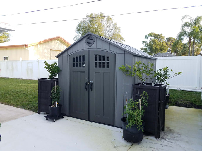 Plastic Shed by TopBrand Co.